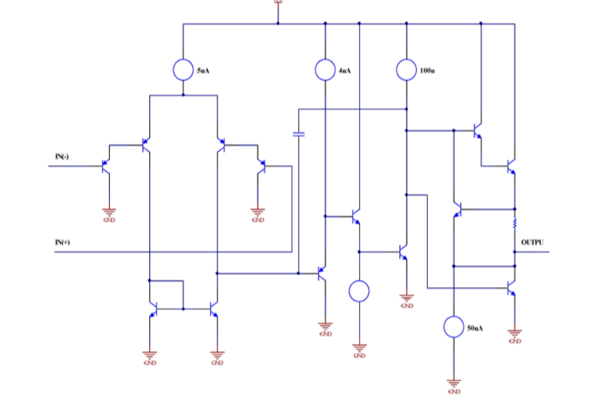 EG324四運算放大器：寬電壓范圍、內(nèi)置補償，單雙電源靈活應用
