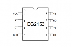 EG2153：高壓高速功率MOSFET/IGBT柵極驅(qū)動器，集成振蕩器與保護關(guān)斷功能