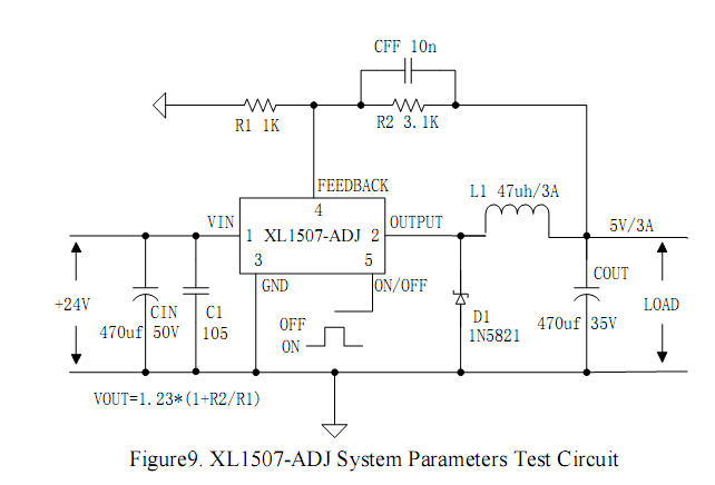 XL1507-ADJE1  3A 150KHz 40V 降壓 DC-DC 轉(zhuǎn)換器